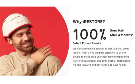 iRestore Professional 282 FDA Cleared Laser Device | Red Light Therapy ...