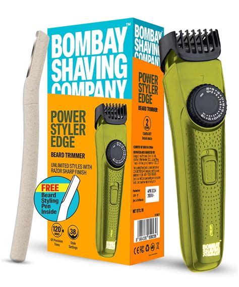 BOMBAY SHAVING COMPANY Flash Charging Men Beard Trimmer with Styling ...