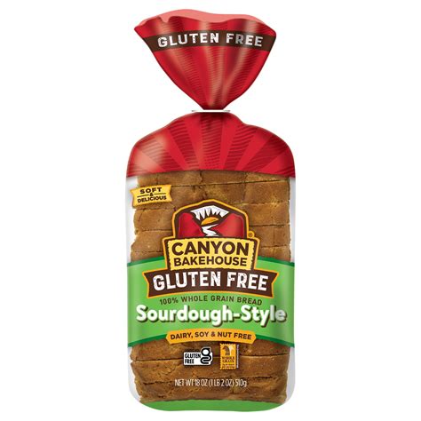 Canyon Bakehouse Bread Gluten Free Sourdough-Style Loaf, 18 oz - Walmart.com