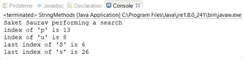 Image result for Java String Index