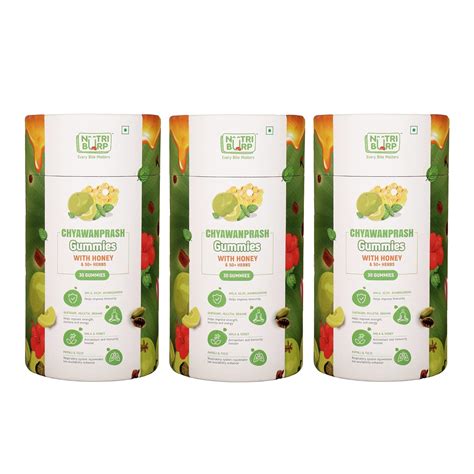 Nutri Burp multivitamin gummies for kids | Pack Of 3, 30 Gummies In ...