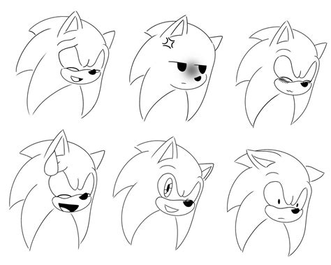 Image result for Sonic Face Sketch Tutorial
