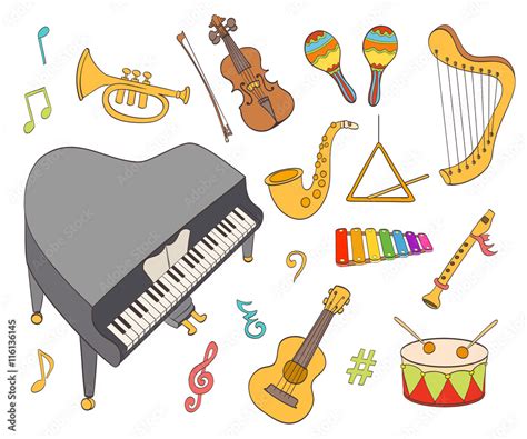 Image result for Animation Musical Instruments