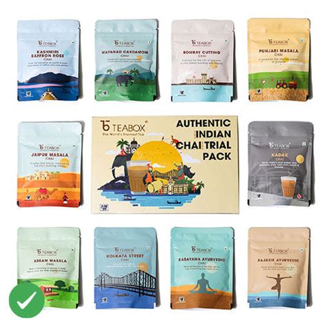 Authentic Indian Chai Sampler Variety
