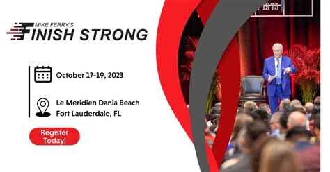 Mike Ferrys Finish Strong, Le Méridien Dania Beach at Fort Lauderdale ...