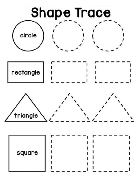 Shapes Coloring Pages (Free Printable PDF)