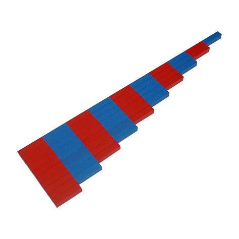 Number Rods (Group 1) – CERDS Montessori Materials