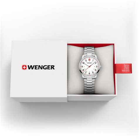 City Sport Swiss Made, 34 mm, White Dial, SS Bracelet, Women's Watch ...