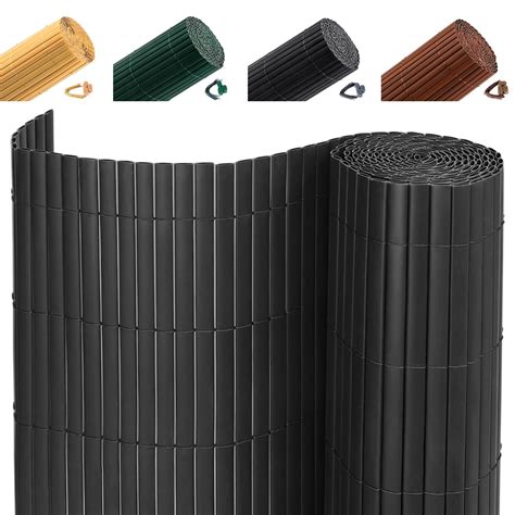 Buy INMOZATA PVC Garden Screening 1.5m High Privacy Fence Screening ...