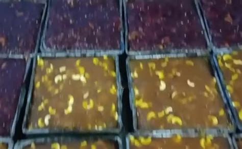 சபரிமலை பக்தர்களே குறி; 4,000 கிலோ மஸ்கோத் அல்வா பறிமுதல்