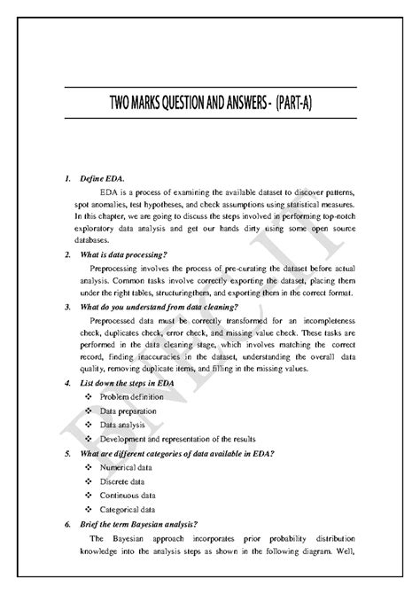 Lesson Plan for EDA (AD3 301) - Data Exploration & Visualization - Studocu