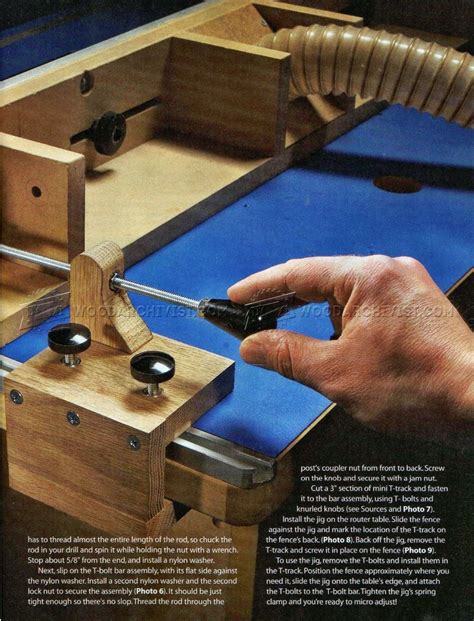 Image result for Router Table Fence Micro-Adjuster