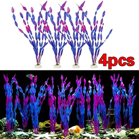 Buy 1/4/10/20/30/40/50 Pack Artificial Aquatic Plants (Algae) for ...