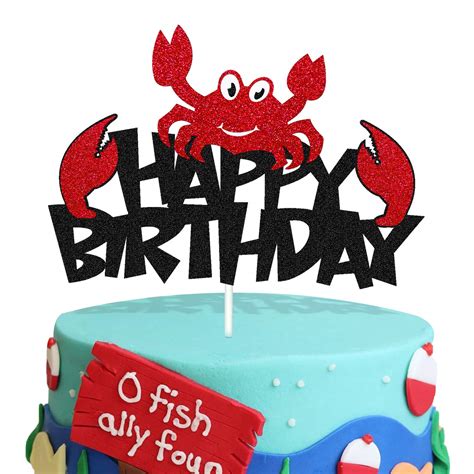 Buy Crab Cake Topper Ocean Under the Sea Beach Marine Animal Theme for ...