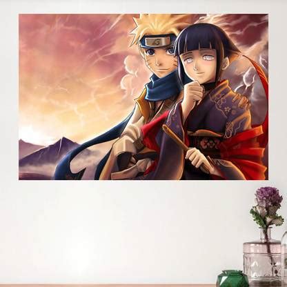 Naruto Uzumaki 9 Tail Beast Jinchuriki, Naruto Anime High-Quality Wall ...