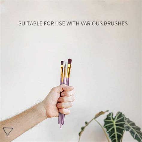 10 Peças/Conjunto de Pincéis de Pintura de Plástico Náilon, Pincéis de ...