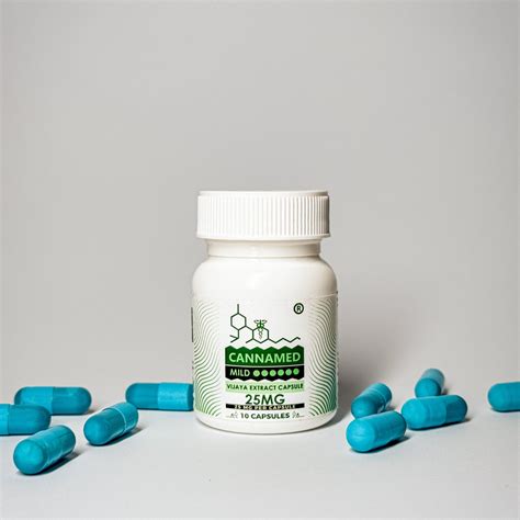CannaMed Cannabis Capsules 25mg (90 Capsules) – CannaMeds India