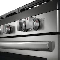 30" Gas Range with No Preheat + Air Fry Stainless Steel-GCRG3060BF ...