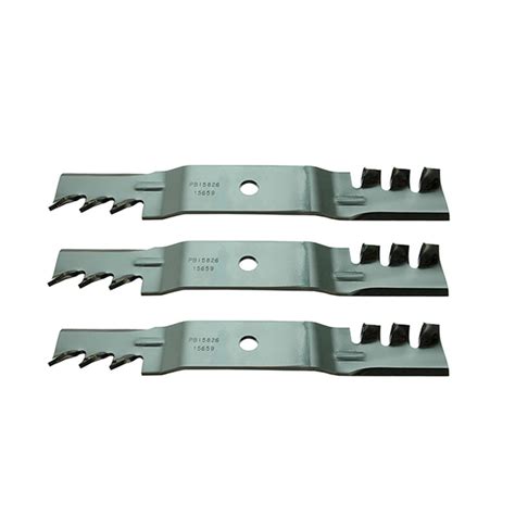 3 PK 15659 COPPERHEAD MULCHING BLADES COMPATIBLE WITH CUB CADET ...