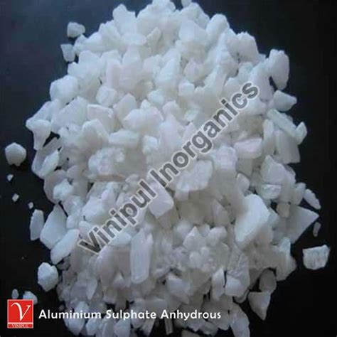 Aluminium Sulphate Anhydrous Manufacturer, Exporter from Mumbai