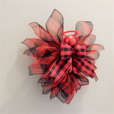 Deco Mesh Angel Wreath Tutorial 的图像结果