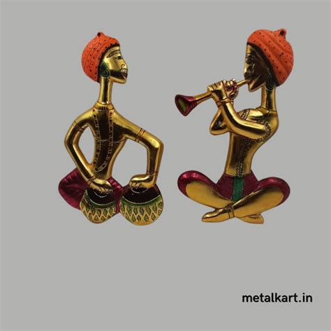 Jugalbandi (Hanging, Height 14 Inches) - Punam Metalcrafts