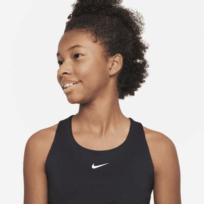 Nike Swoosh Older Kids' (Girls') Tank Sports Bra. Nike IN