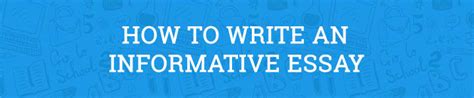 Informative Essay Steps 的图像结果