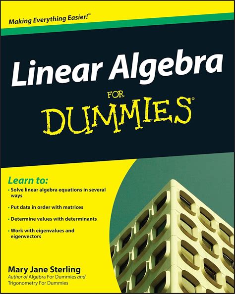 Buy Linear Algebra For Dummies: A Lively Introduction with Proofs ...