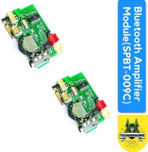TechSupreme Bluetooth Amplifier Module (pack of 2) Board (SPBT009C ...