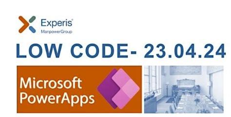 Petit-déjeuner Microsoft PowerApps LowCode, tibits, Lausanne, 23 April ...