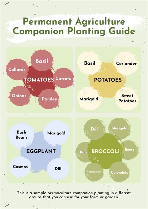 Free Printable Companion Planting Chart For Vegetables - Templates ...