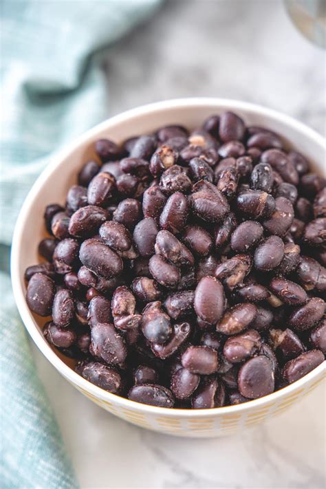 Instant Pot Black Beans (No Soak Method) - Spice Up The Curry