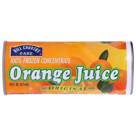 Frozen Concentrated Orange Juice