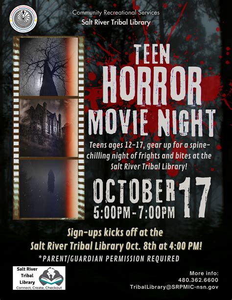 Teen Horror Movie Night | Salt River Pima-Maricopa Indian Community