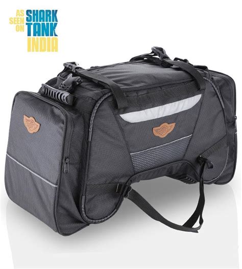 Combo 6: Rhino Mini 50L Tail Bag plus Shark Universal 28L Tank Bag wit ...