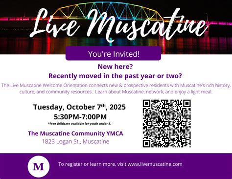 Muscatine welcomes newcomers with orientation event Oct. 7