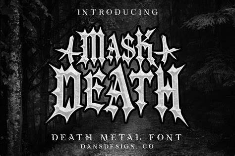 25+ Best Heavy Metal Fonts (for Death Metal, Thrash Metal Bands + More ...