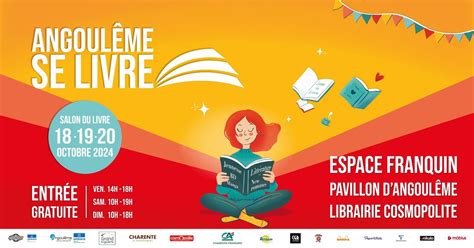Angoulême Se Livre 2024 - 7ème édition, Espace Franquin, Angouleme, 18 ...