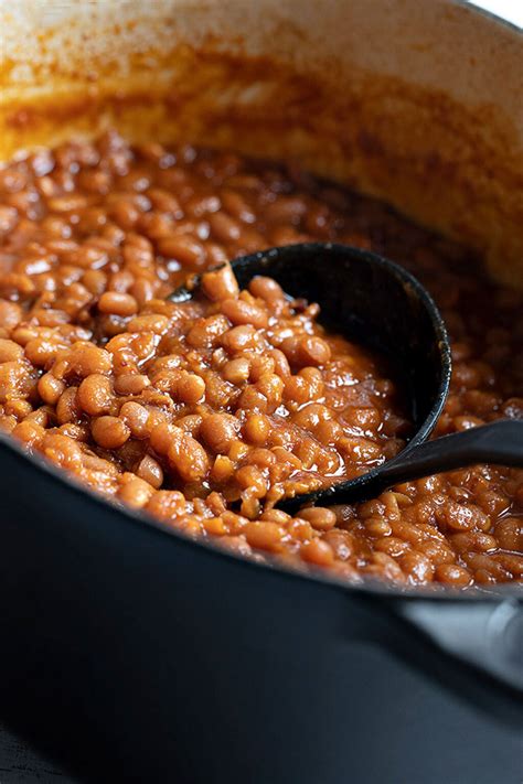 Homemade Baked Beans from dried beans - Seasons and Suppers