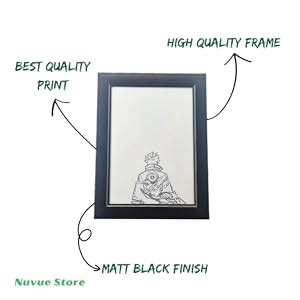 Nuvue Store Acrylic Narut o Wall Mount - Six Paths Sage Mode - Light ...