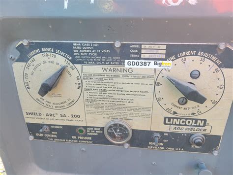 Lincoln Electric SA-200 Portable Welder | Agriculture | BigIron