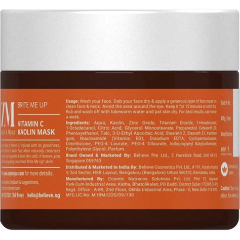 Buy ZAYN & MYZA_VITMAIN C KAOLIN FACE MASK Online & Get Upto 60% OFF at ...