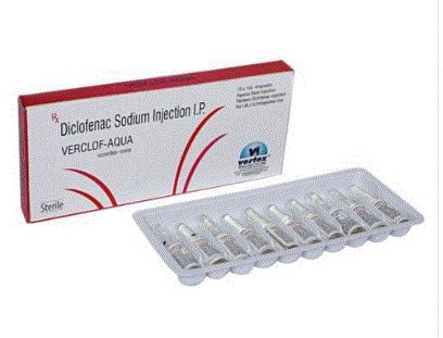 VERCLOF - AQUA INJECTION VERTEX INDIA HEALTHCARE