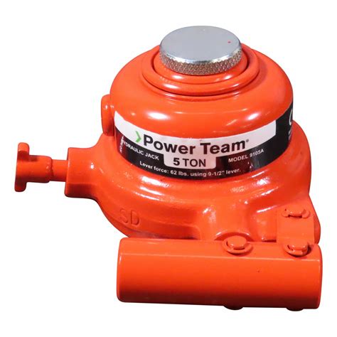 POWER TEAM, 5 ton Load Capacity, 3 3/8 in Max Lift, Sidewinder Jack ...