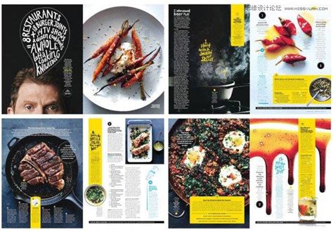 美食画册排版设计，多款美食画册模板任你选-金印客 排版印刷