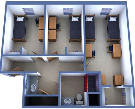 Dorm Room Layout Ideas