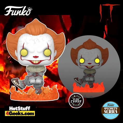 2023 NEW IT: Pennywise Dancing with Glow Chase Funko Pop!