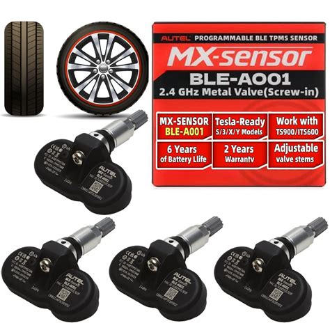 Autel Sensor BLE-A001 Tesla Sensor Autel MX-Sensor Tesla TPMS Sensor ...
