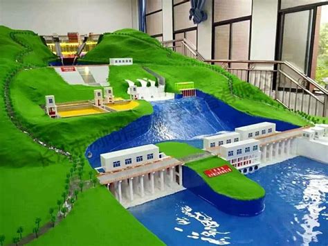 坝后式水电站模型 - 长沙市浏阳德锦教学设备有限公司
